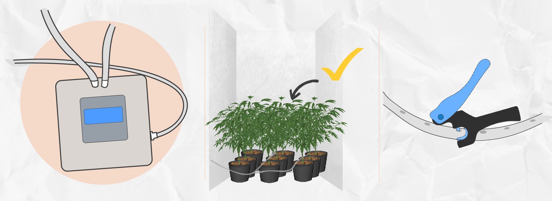 Zelf een Druppelirrigatiesysteem Bouwen voor de Kweek van Wiet Zelf een Druppelirrigatiesysteem Bouwen voor de Kweek van Wiet