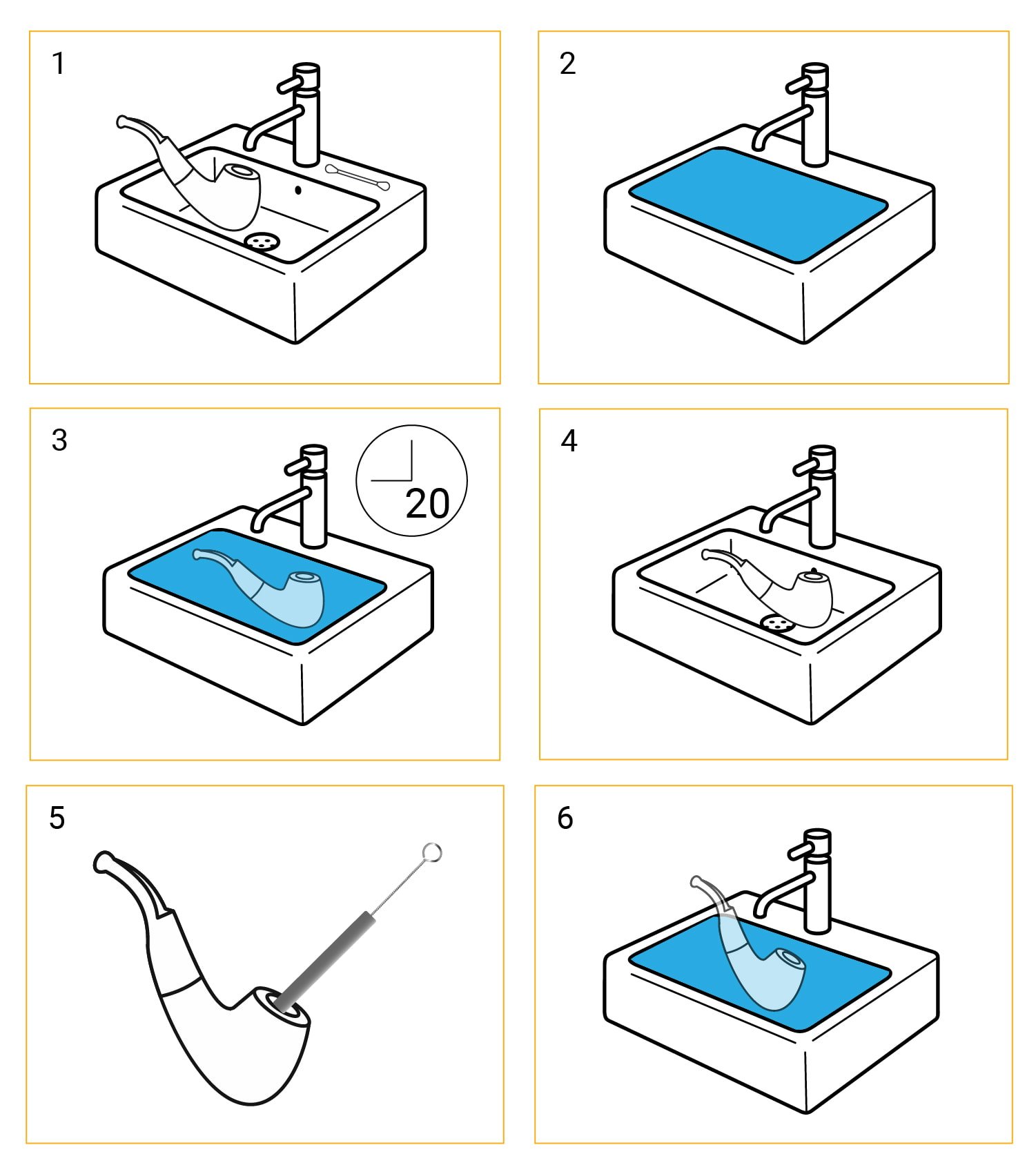 Het schoonmaken van je bong, kom of pijp