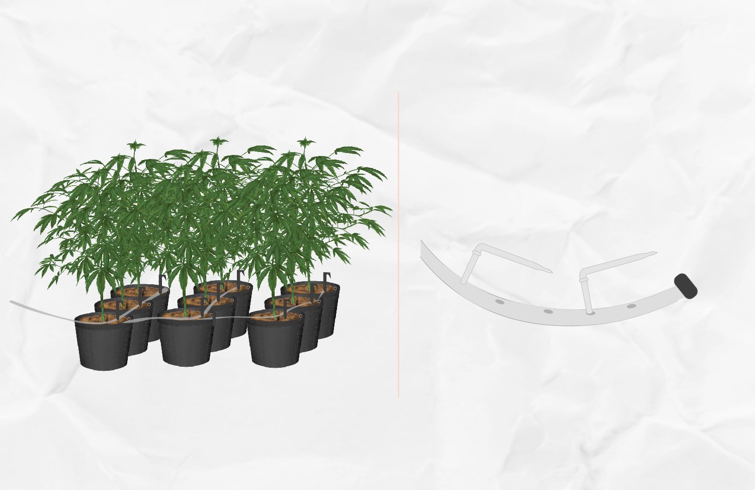Zelf een Druppelirrigatiesysteem Bouwen voor de Kweek van Wiet Zelf een Druppelirrigatiesysteem Bouwen voor de Kweek van Wiet