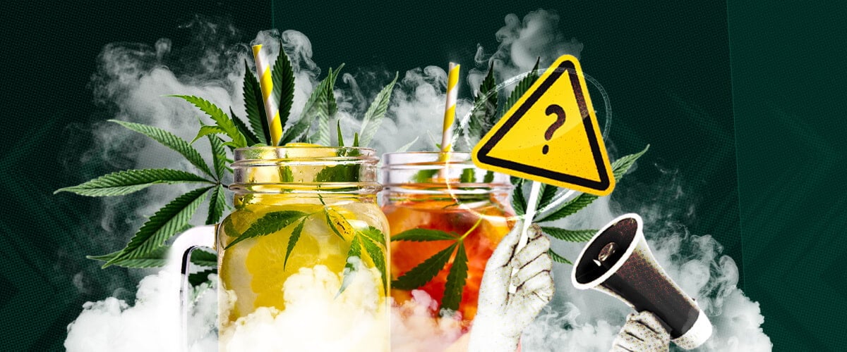 Verken cannabis-infused dranken, zowel alcoholisch als non-alcoholisch. Leer meer over de pogingen van grote alcoholbedrijven in THC- en CBD-dranken, waaronder de seltzers van CANN en Wynk.