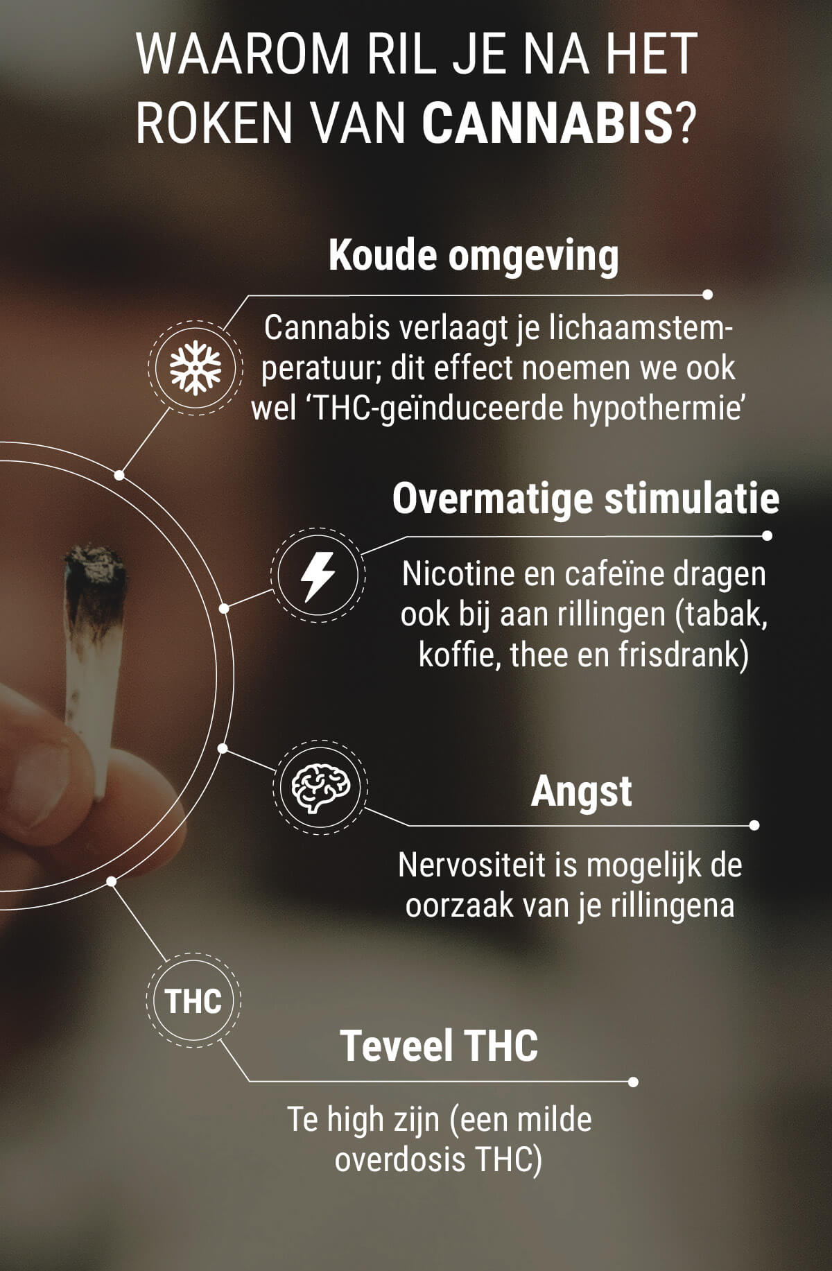 Waarom Tril Je na het Roken van Wiet? Waarom Tril Je na het Roken van Wiet?