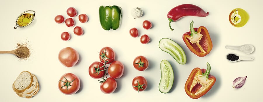 Ingrediënten Voor Gazpacho Met Cannabis