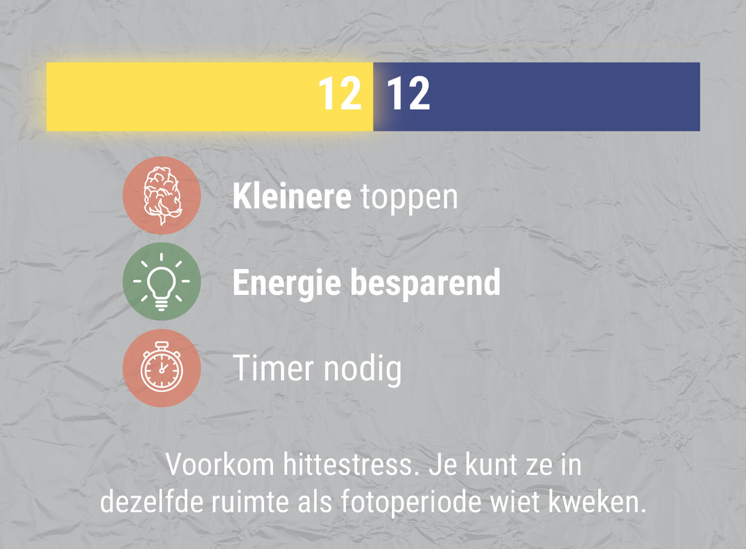 HOE ZIT HET MET EEN 12/12 LICHTSCHEMA?