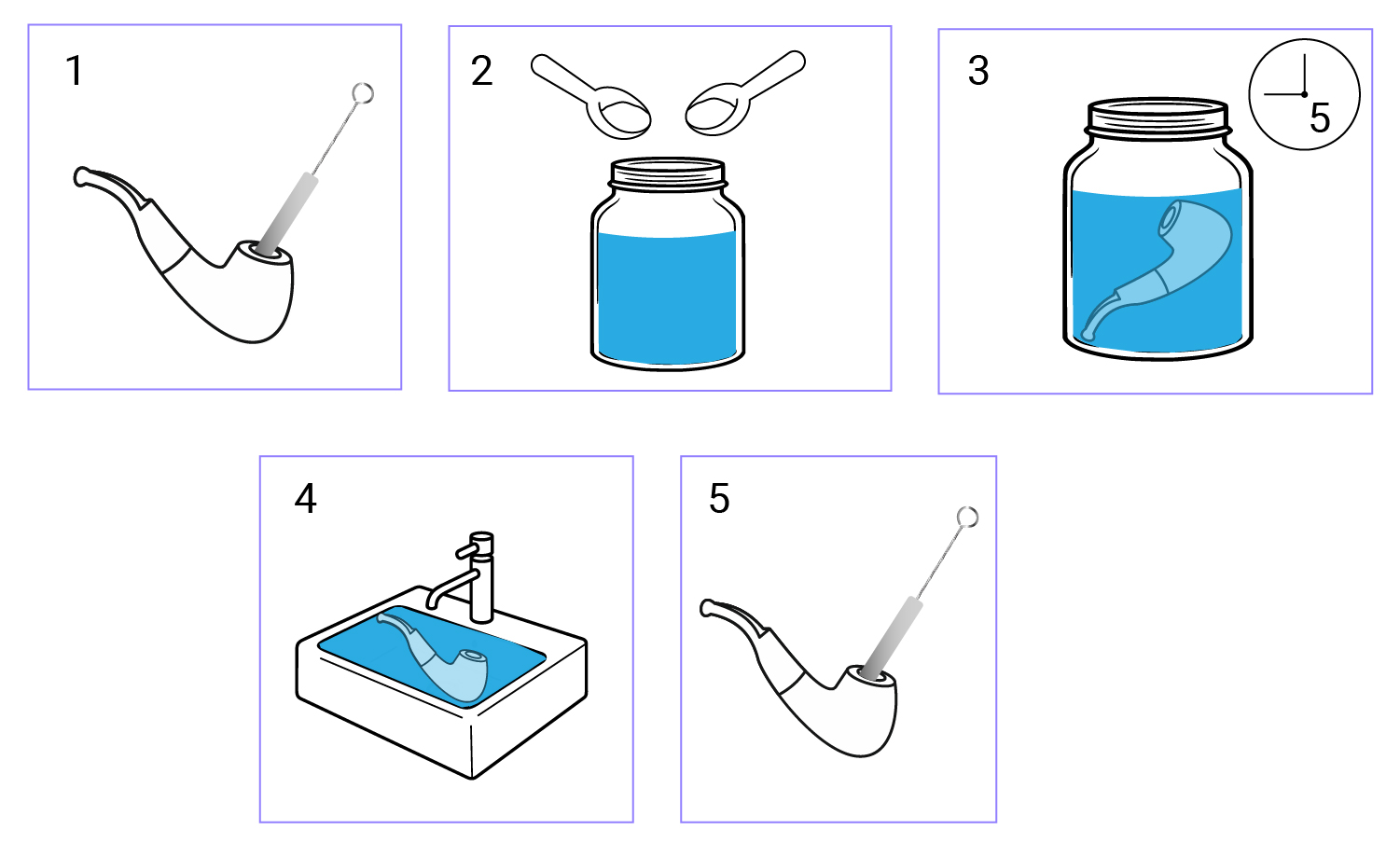 Het schoonmaken van je bong, kom of pijp Het schoonmaken van je bong, kom of pijp