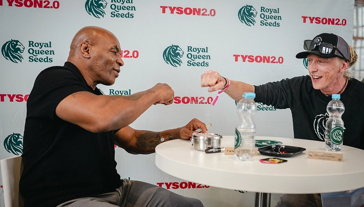 Mike Tyson praat met Max Majot over cannabiscultuur Bekijk hoe Mike Tyson en master grower Max Majot praten over cannabiscultuur in Europa, opvallende soorten en wat het belangrijkst is voor kwekers.