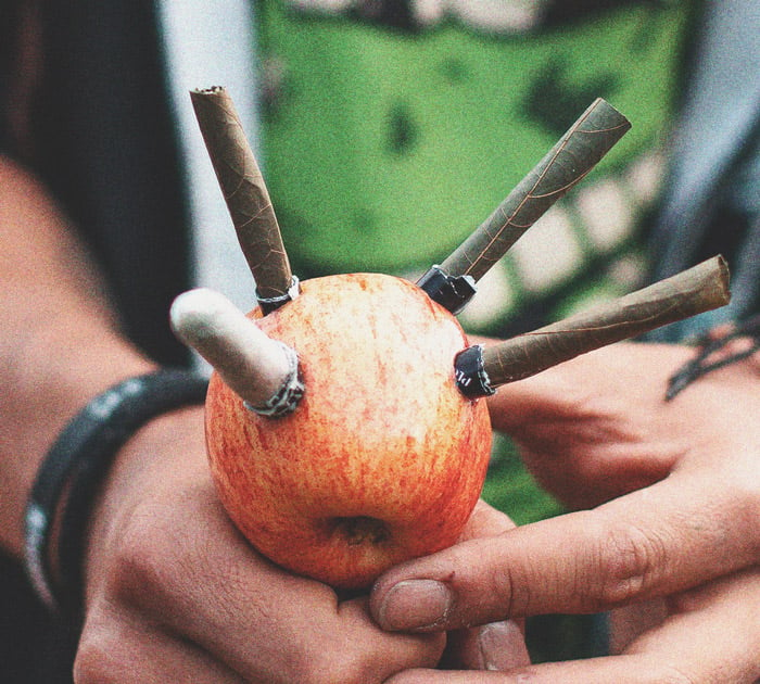 De beste groentes en fruit voor een zelfgemaakte pijp