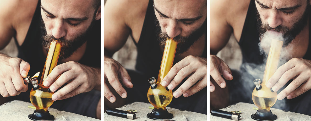 Een bong rippen als een pro Een bong rippen als een pro