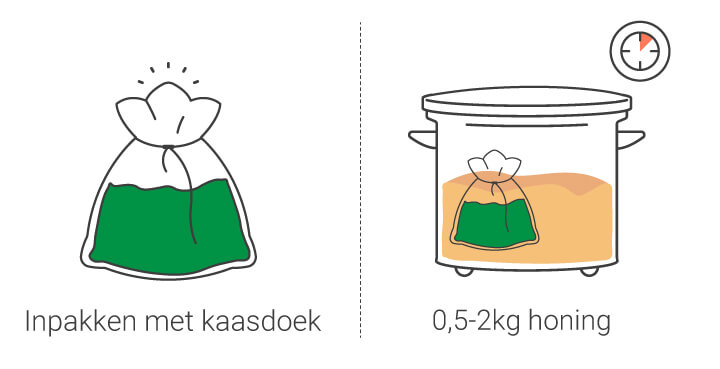 Hoe maak je met honing verrijkte cannabistinctuur?