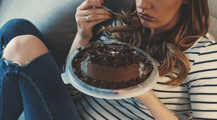 Wat is de rol van het ECS bij anorexia?