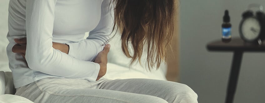 CBD-OLIE BIJ EEN ONRUSTIGE MAAG