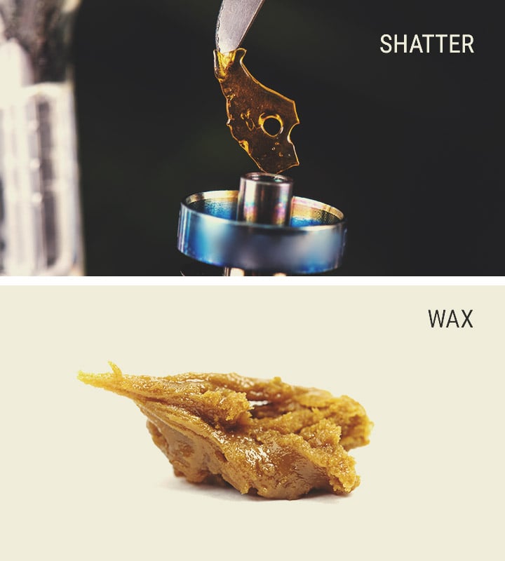 Shatter vs. wax: is er een verschil?