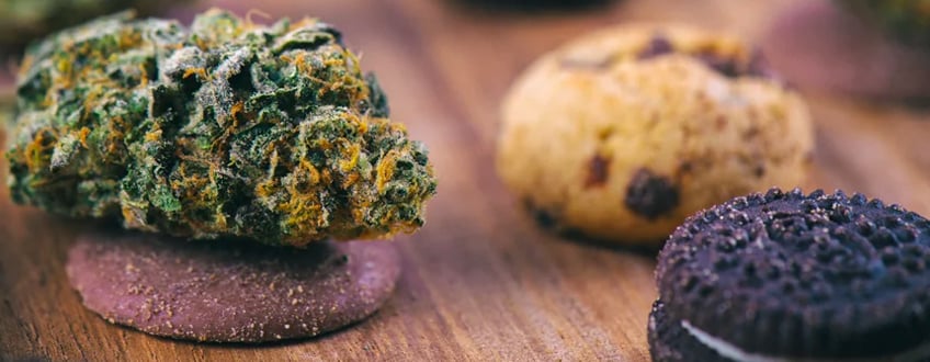 Veganistische Cannabis-Chocoladekoekjes