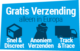  Gratis wereldwijde verzending, Snel en Discreet!