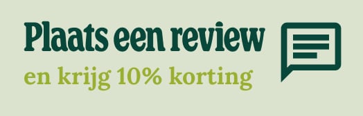 Ontvang een waardebon van 10% na het schrijven van een review