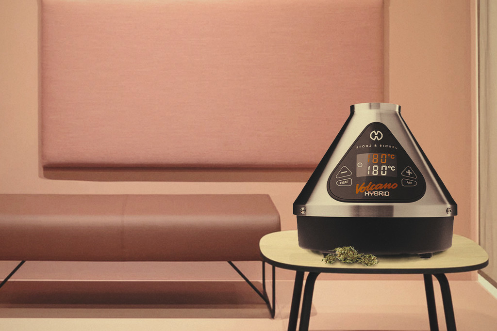 Review Desktop Vaporizer Volcano Hybrid