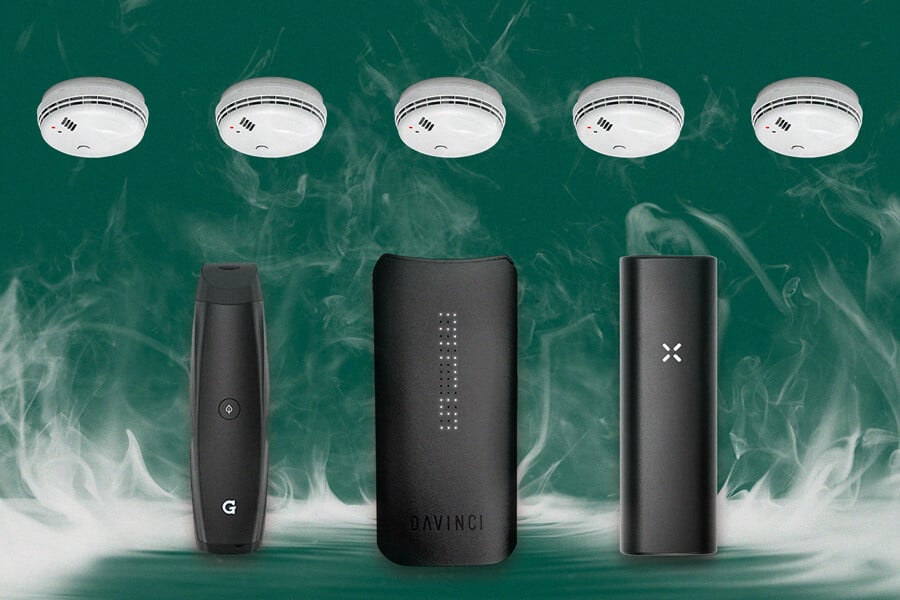 Kunnen vaporizers rookmelders activeren?