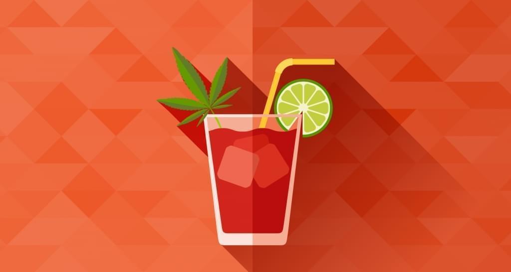 Bloody Mary met cannabis 