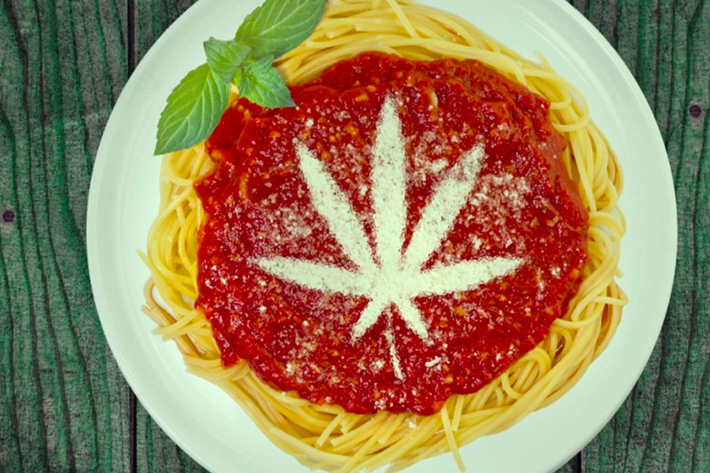 Cannabis-Tomatensaus
