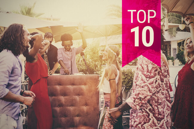 Top 10 RQS soorten van 2025 voor feestjes